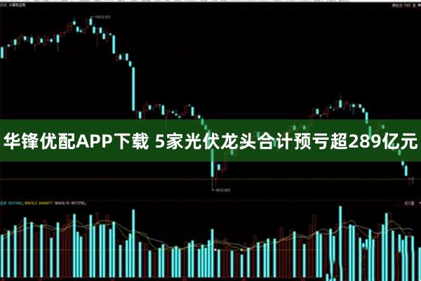 华锋优配APP下载 5家光伏龙头合计预亏超289亿元