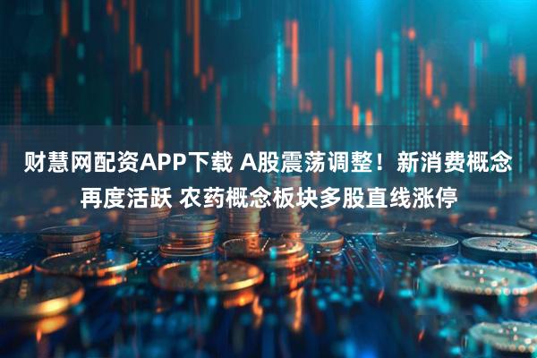 财慧网配资APP下载 A股震荡调整！新消费概念再度活跃 农药概念板块多股直线涨停