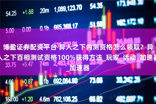 博盈证券配资平台 异人之下内测资格怎么领取？异人之下百相测试资格100%获得方法_玩家_活动_加速器
